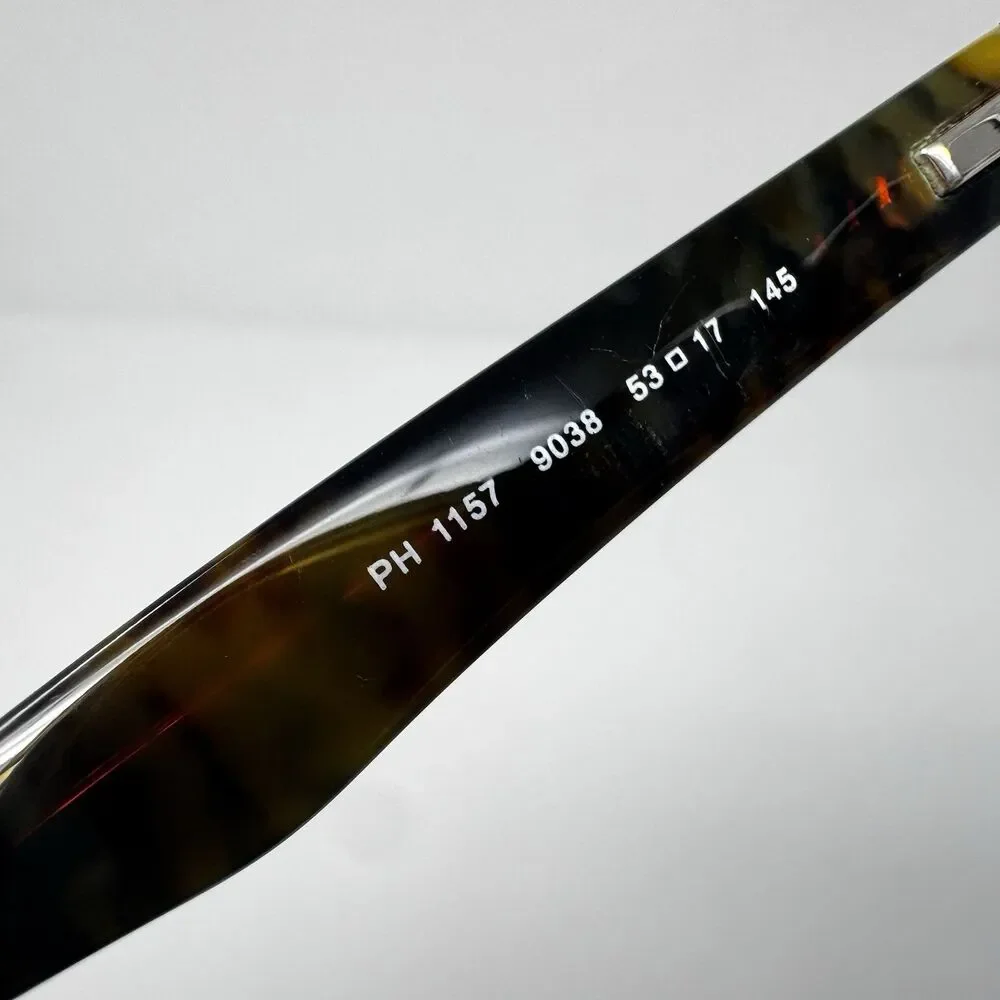 Ralph Lauren PH1157 9038 Tortoise Black Eyeglass Frames 53-17-145